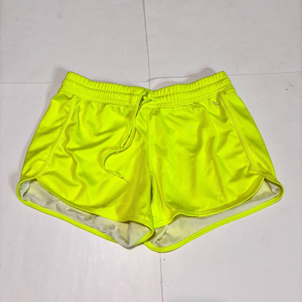 31. ⭐️Danskin Neon Yellow Athletic Shorts